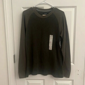 NWT St. John Waffle Knit Long Sleeve Crewneck